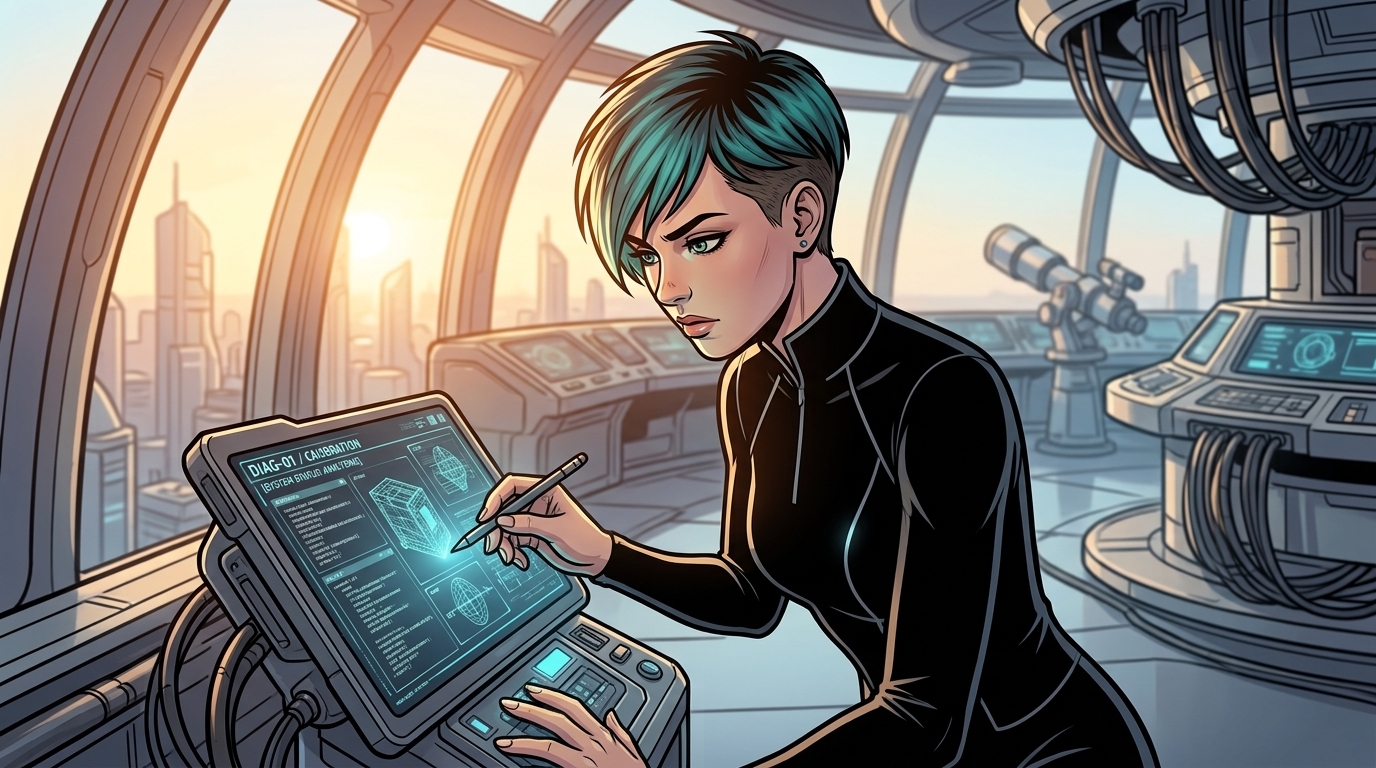 Dexy concentrates on a diagnostic display and test instrument.