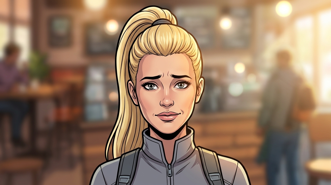 Mina looks uncertain as she explains her conversation with Ren.