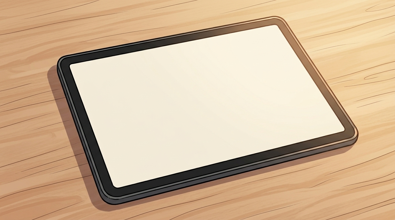 On the café table, the tablet says the event update is held for review and not publicly visible, classifying it as an unverified claim about service reliability.