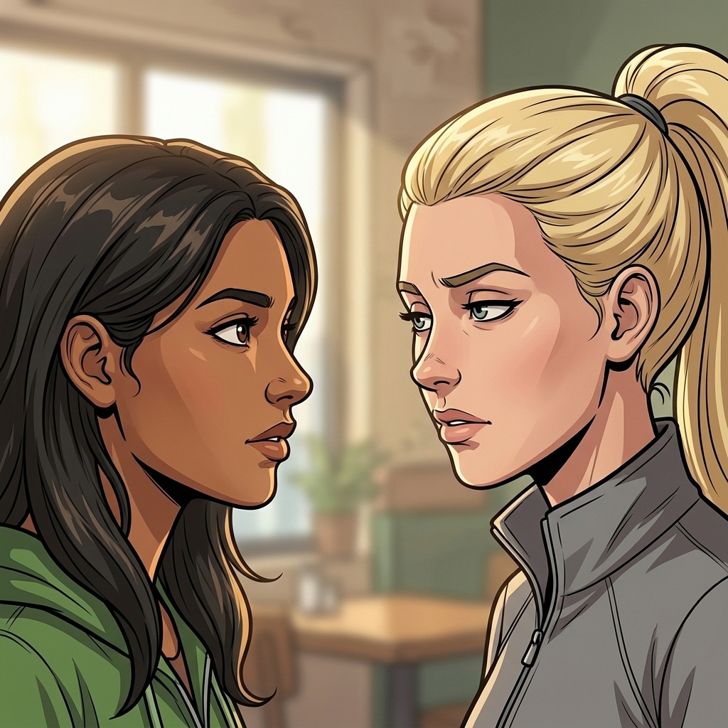 Ketty urges Mina to show the neighbours the real tap. Mina agrees to speak to them herself.
