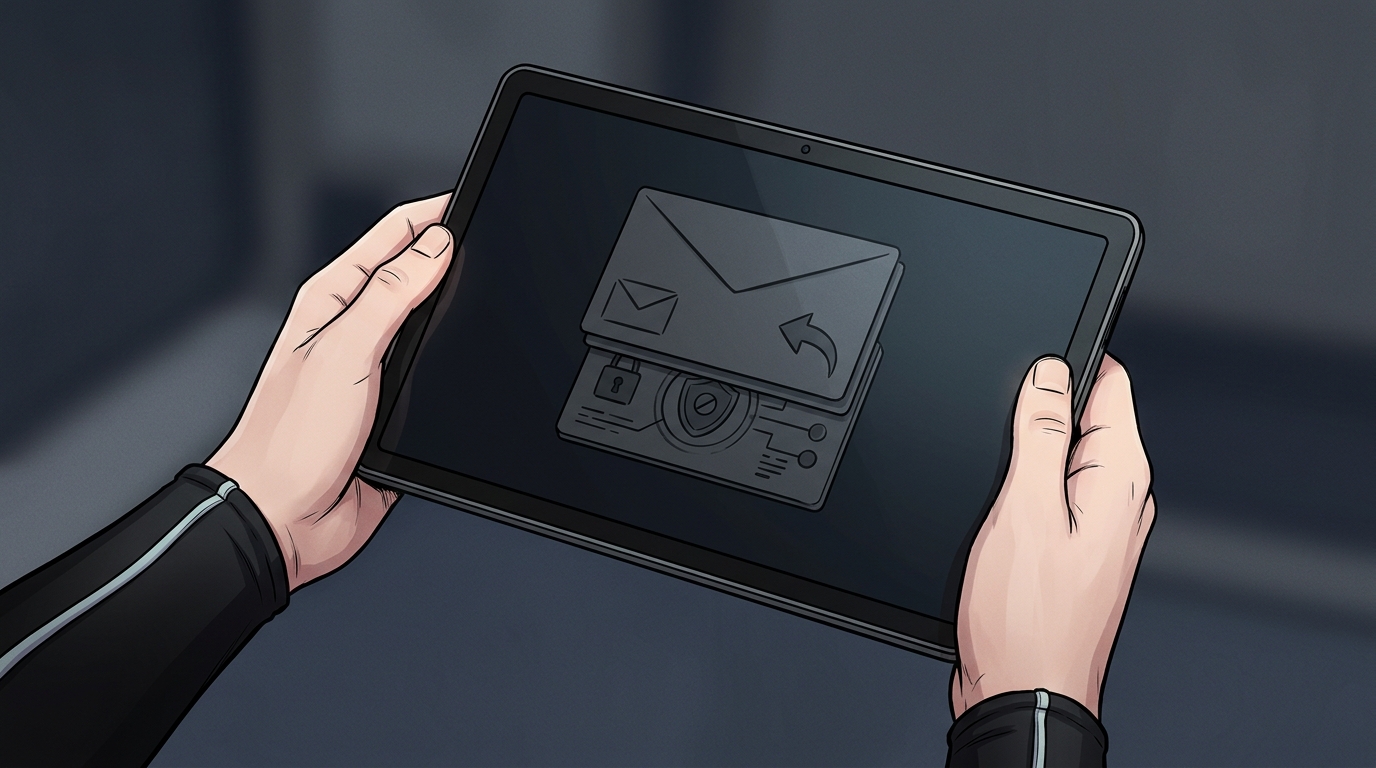 Dexy holds a tablet displaying two audit cards with matching reply tokens and the recorded active process.