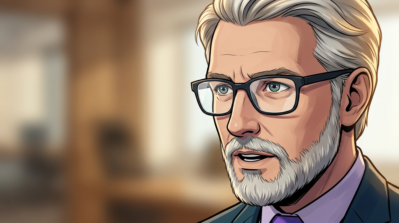At Chinci HQ, Arlo speaks while wearing his black-framed reading glasses.